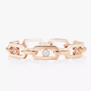 So Move XL Rose Gold Diamond Bracelet