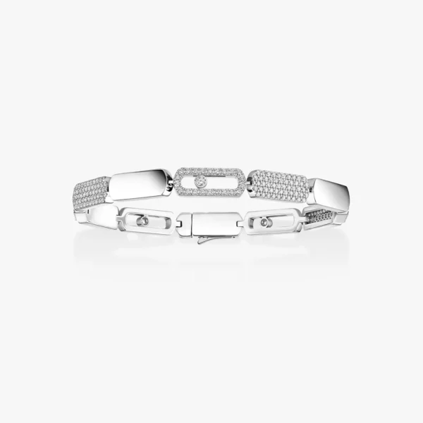 Imperial Move SM White Gold Diamond Bracelet